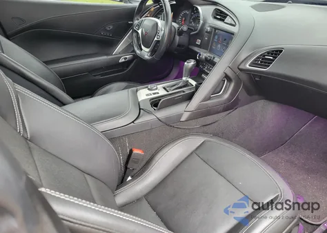 2019 Chevrolet Corvette Grand Sport 2Lt из США, поврежденный, VIN 1G1YY3D72K5121941